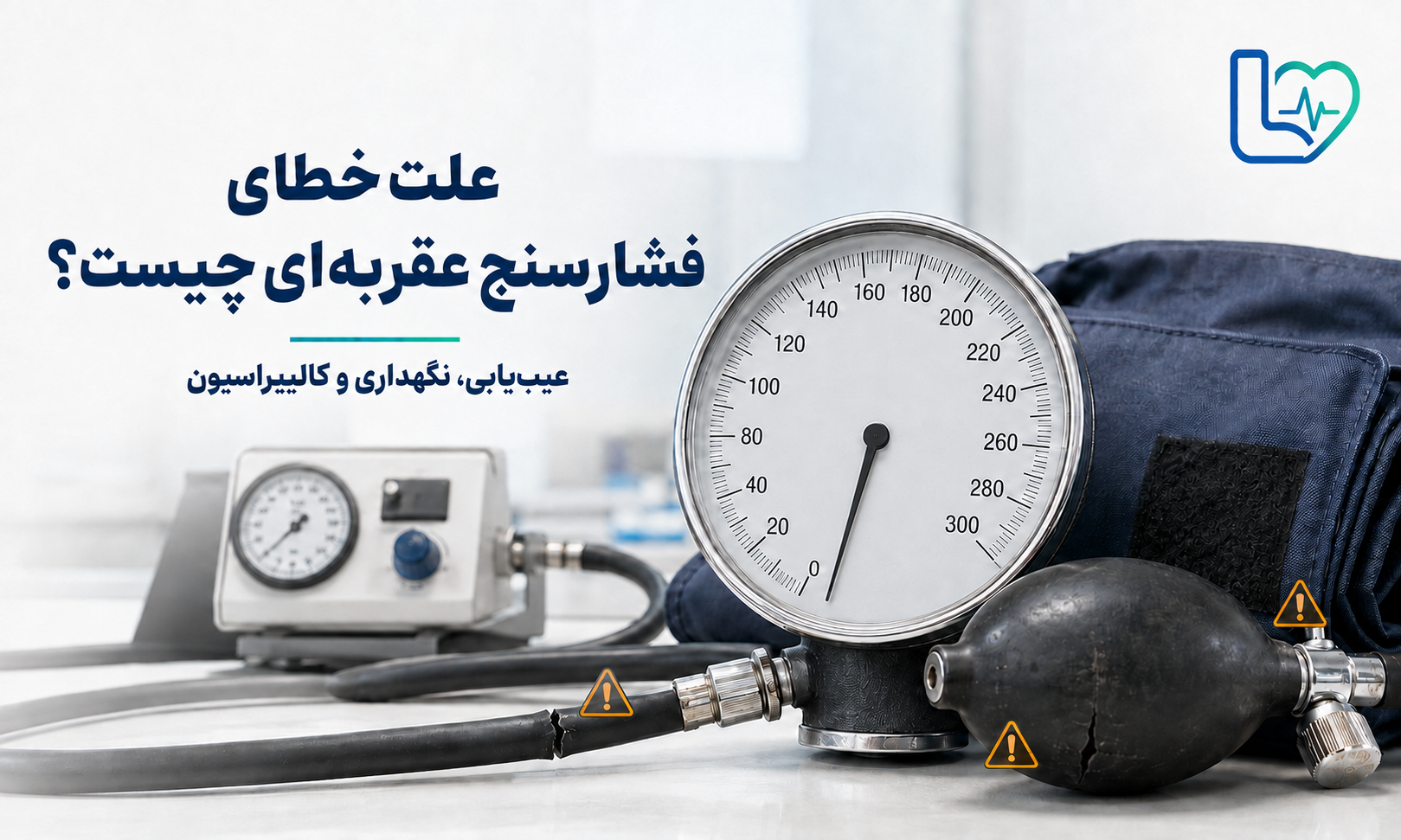 علت خطای فشارسنج عقربه‌ای چیست؟ عیب‌یابی، نگهداری و کالیبراسیون