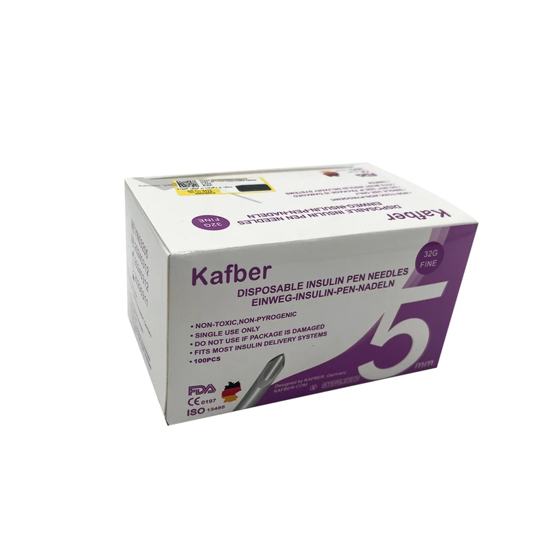 سرسوزن قلم انسولین کافبر مدل 32G سایز 5 میلی‌متر