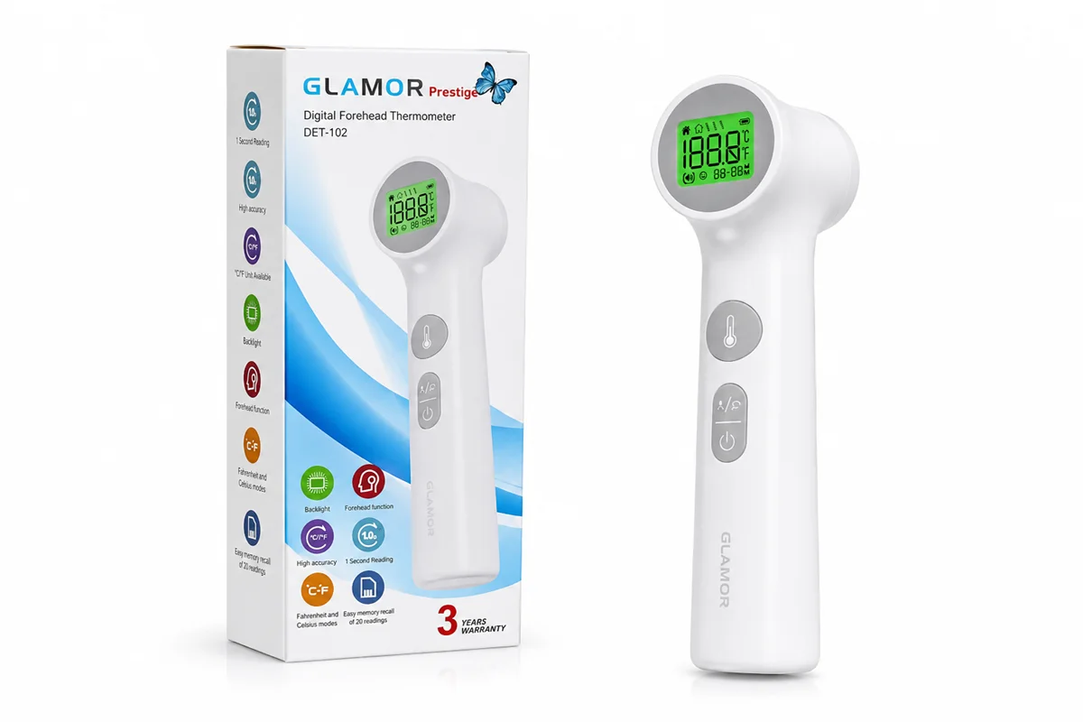 تب سنج دیجیتال گلامور مدل DET-102